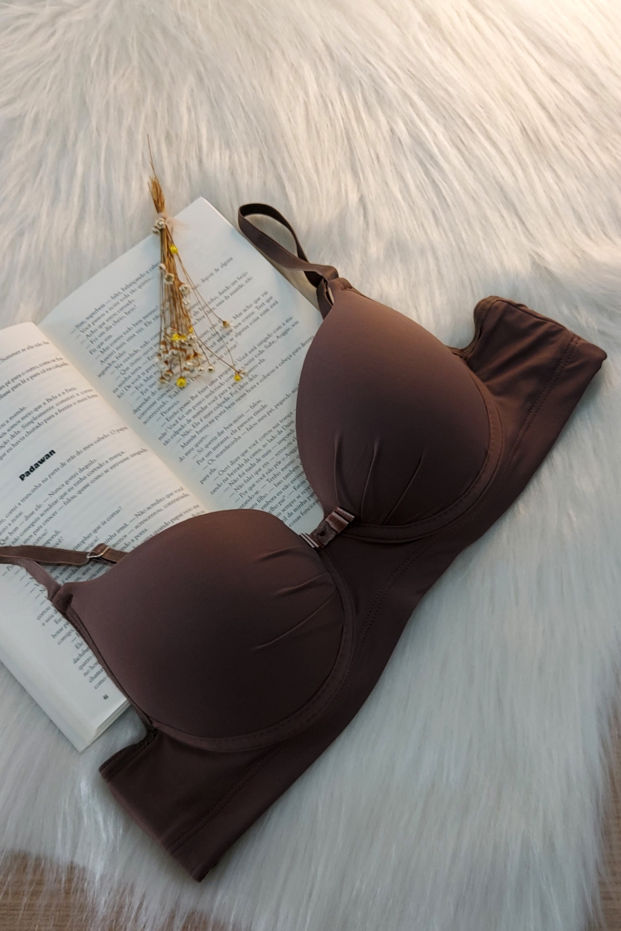 Sutiã em Microfibra com Base Reforçada