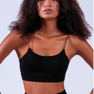 Top em Microfibra e Alça Rolote