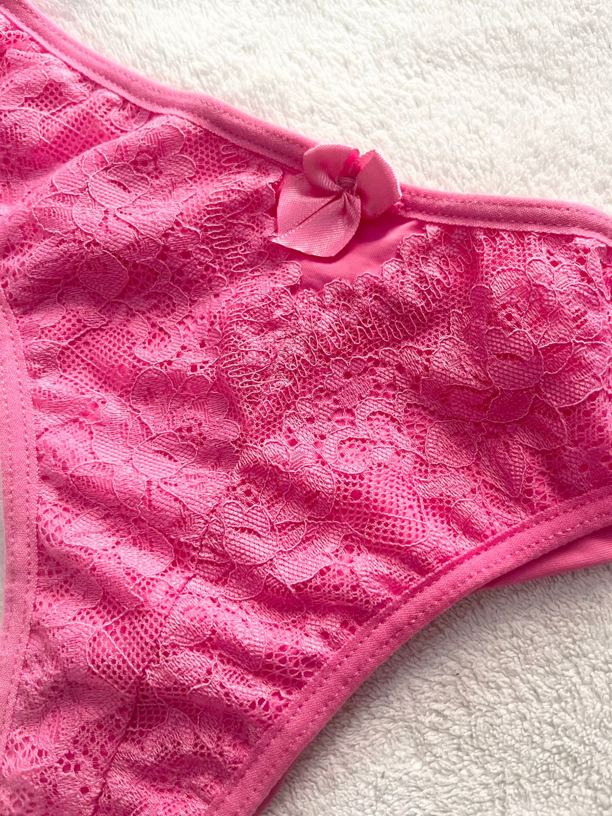 Calcinha Fio Duplo com Recortes de Renda - Imagem 6